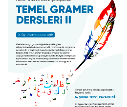 Temel Arapça Gramer Dersleri II