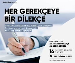 Her Gerekçeye Bir Dilekçe