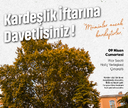 Kardeşlik İftarı-Mavi Mürekkep Kulübü