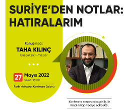 Suriye'den Notlar: Hatıralarım