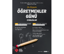 24 Kasım Öğretmenler Günü Etkinlikleri