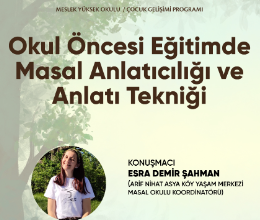 Okul Öncesi Eğitimde Masal Anlatıcılığı