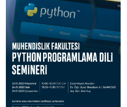 Python Programlama Dili Semineri