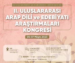 II. Uluslararası Arap Dili ve Edebiyatı Araştırmaları Kongresi