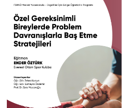 Problem Davranışlarla Baş Etme Stratejileri