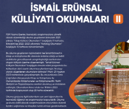 İsmail Erünsal Külliyatı Okumaları II