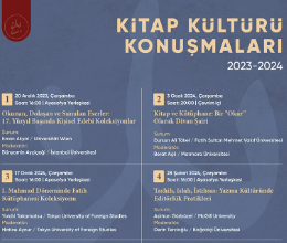 Kitap Kültürü Konuşmaları 2023-2024