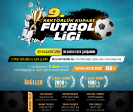 9.Rektörlük Kupası Futbol Ligi