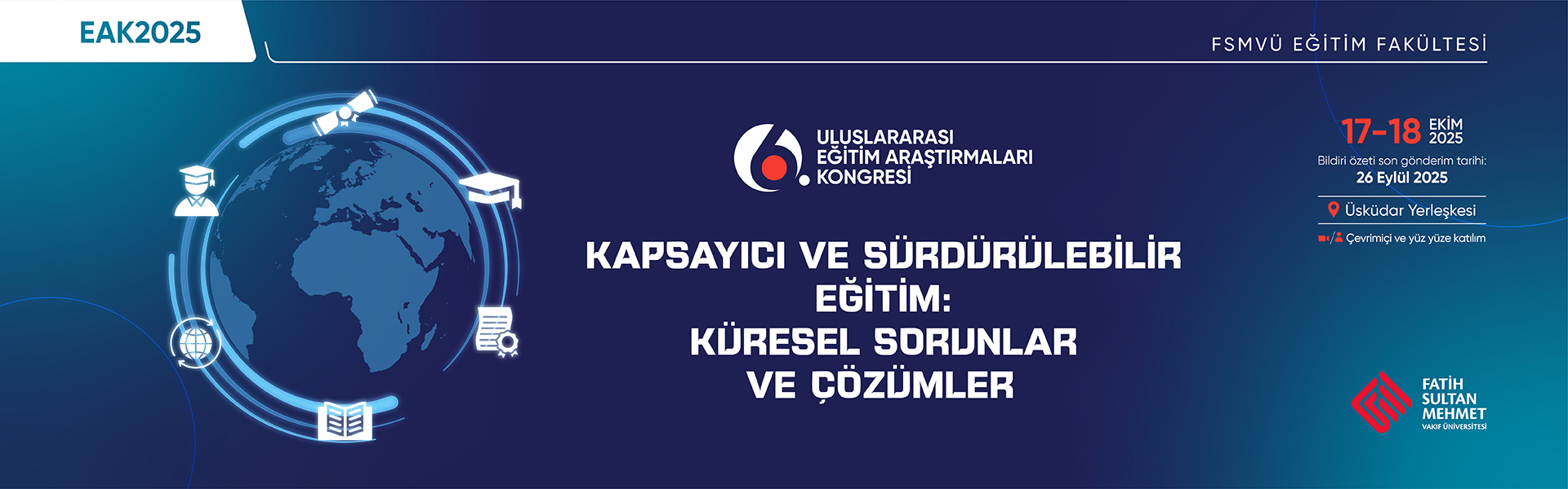 6. Uluslararası Eğitim Araştırmaları Kongresi