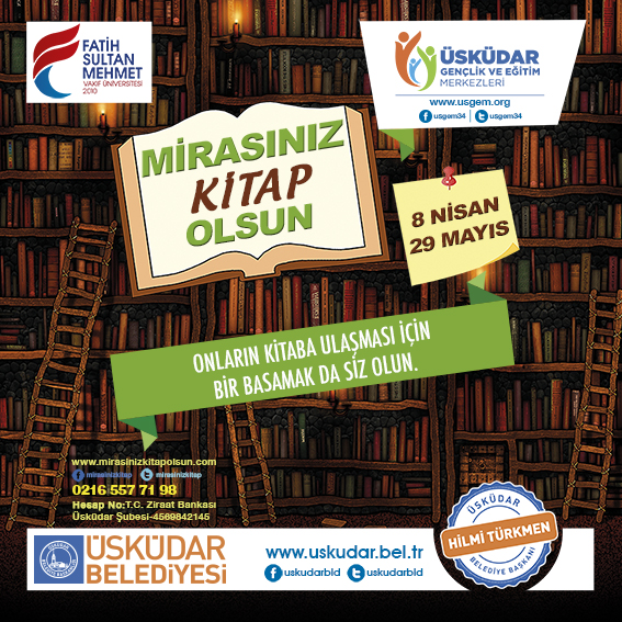 Mirasınız Kitap Olsun