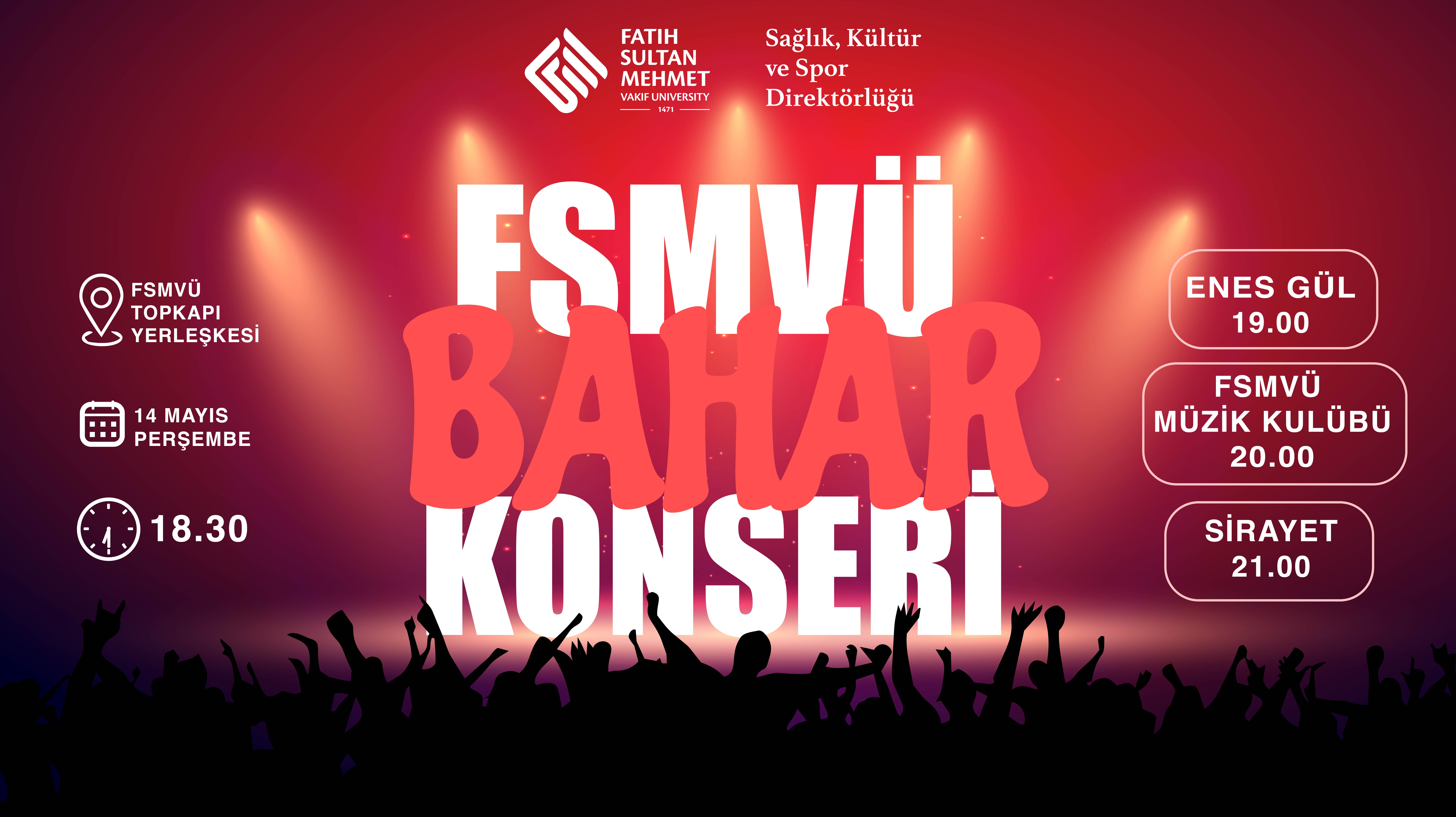 FSM Vakıf Üniversitesi Bahar Konseri