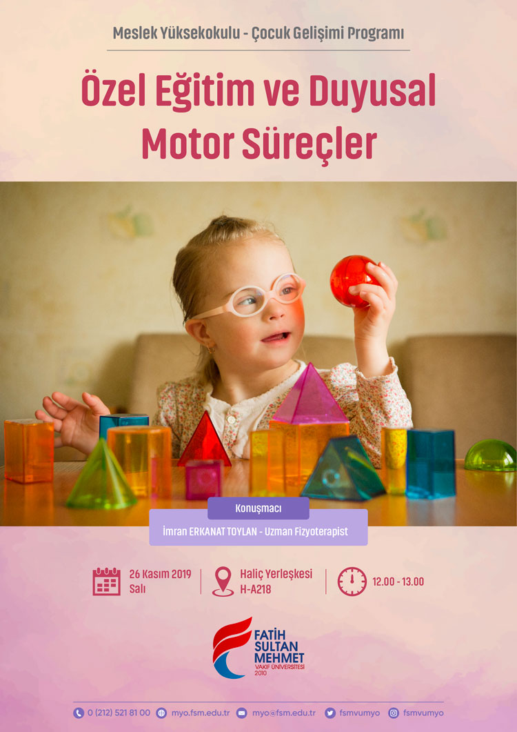 Özel Eğitim ve Duyusal Motor Süreçler