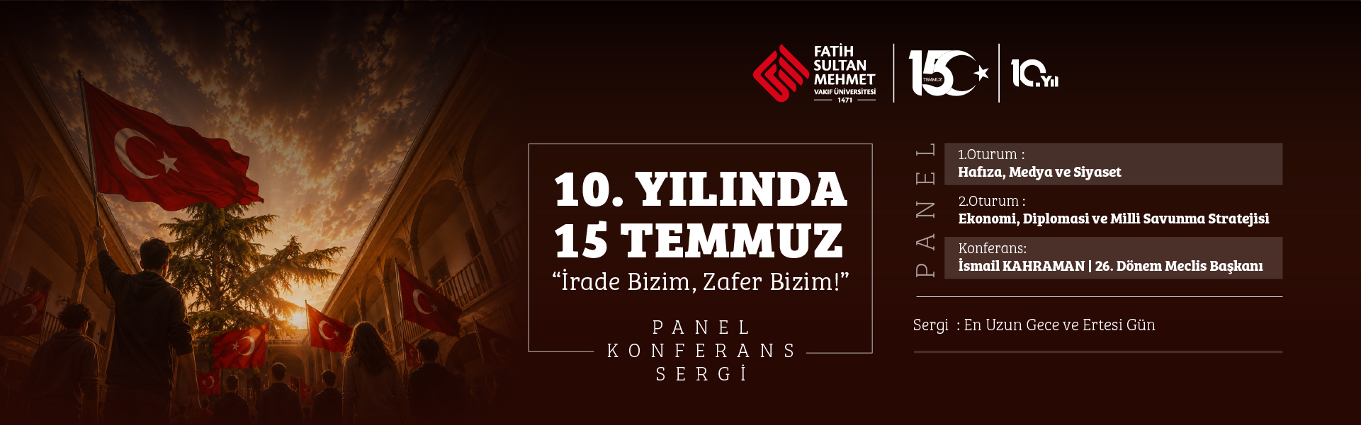 15 temmuz genel banner