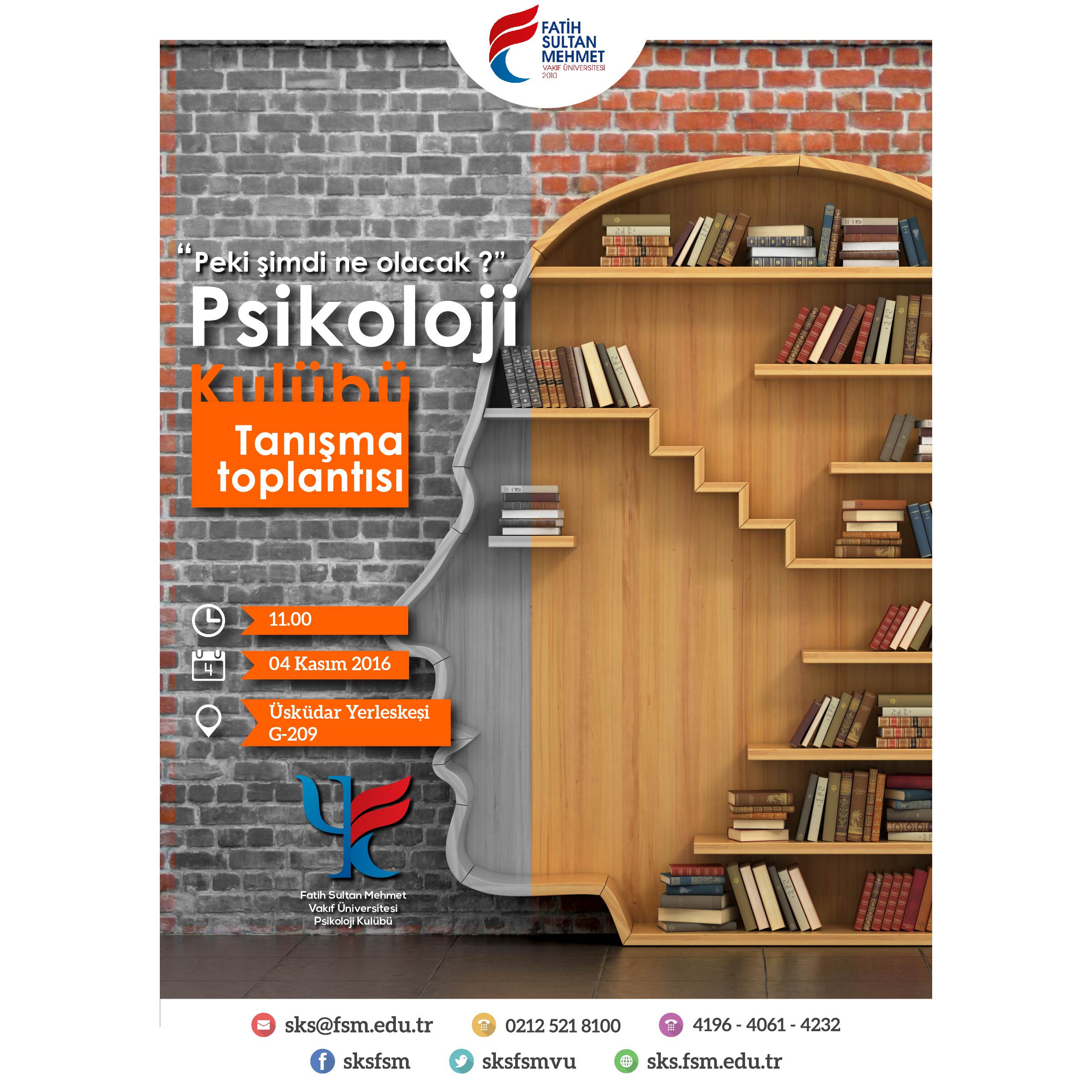 Psikoloji Kulübü Tanışma ve Bilgilendirme Toplantısı
