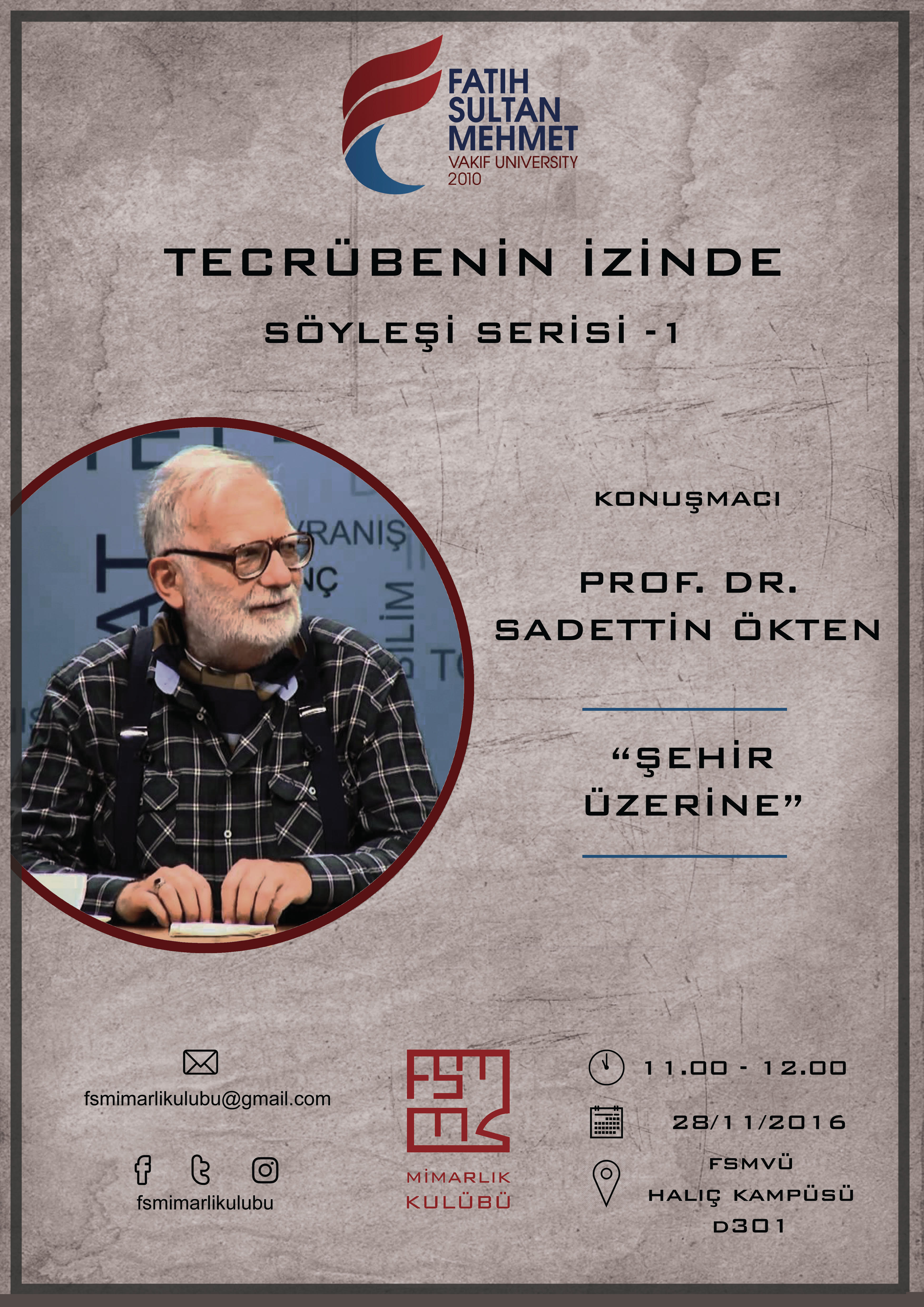 Tecrübenin İzinde Söyleşi Serisi -1-