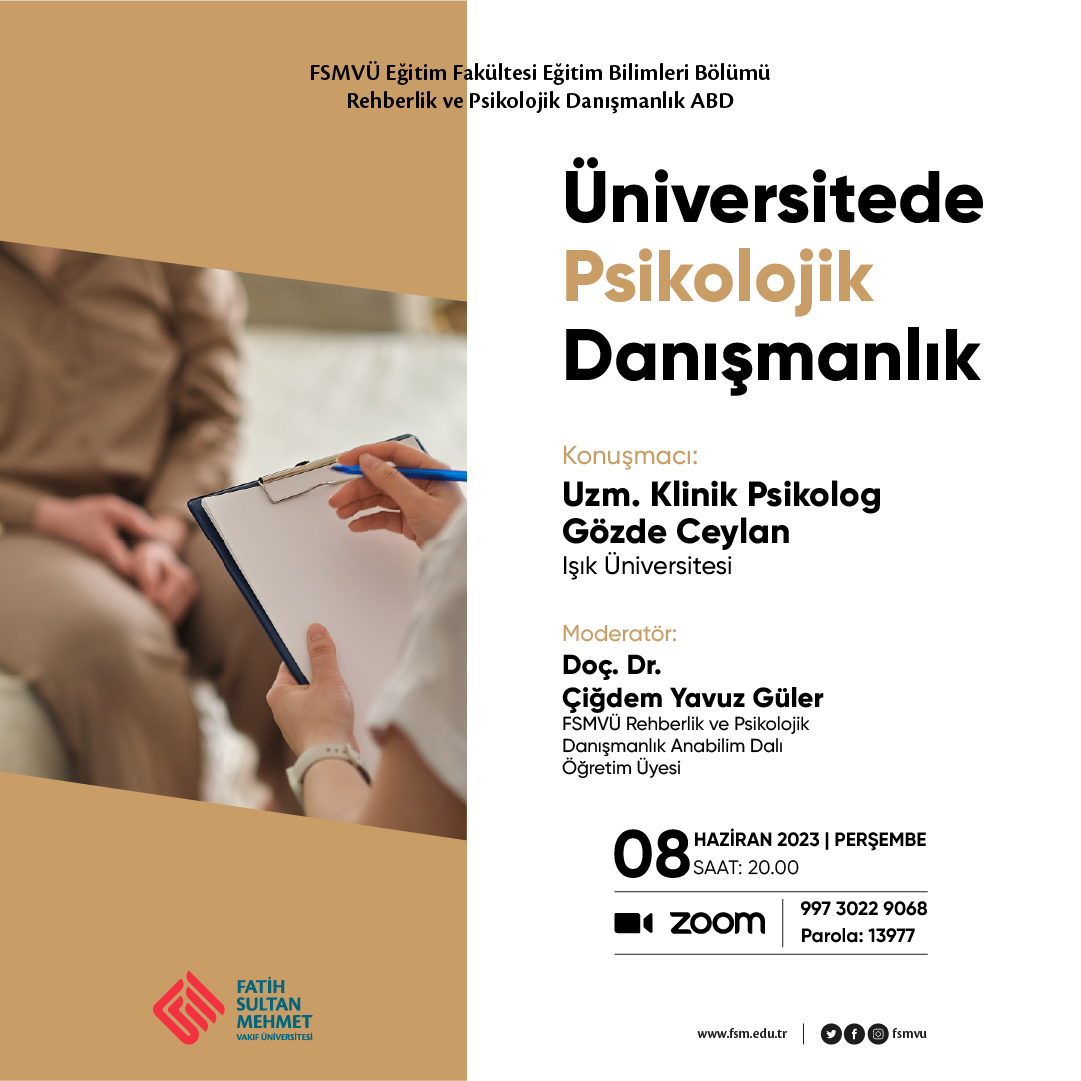 Üniversitede Psikolojik Danışmanlık