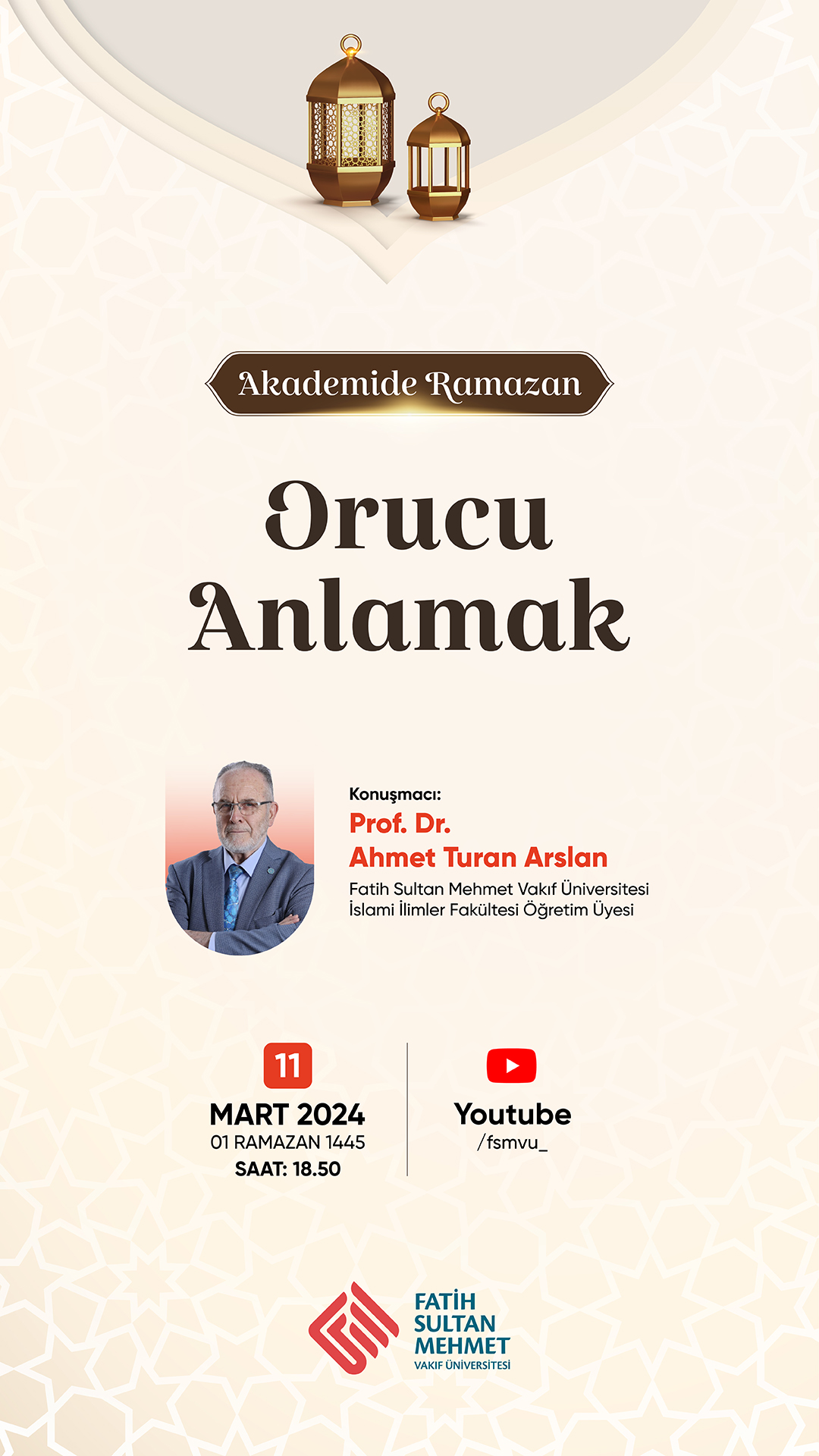 Akademide Ramazan Yayında