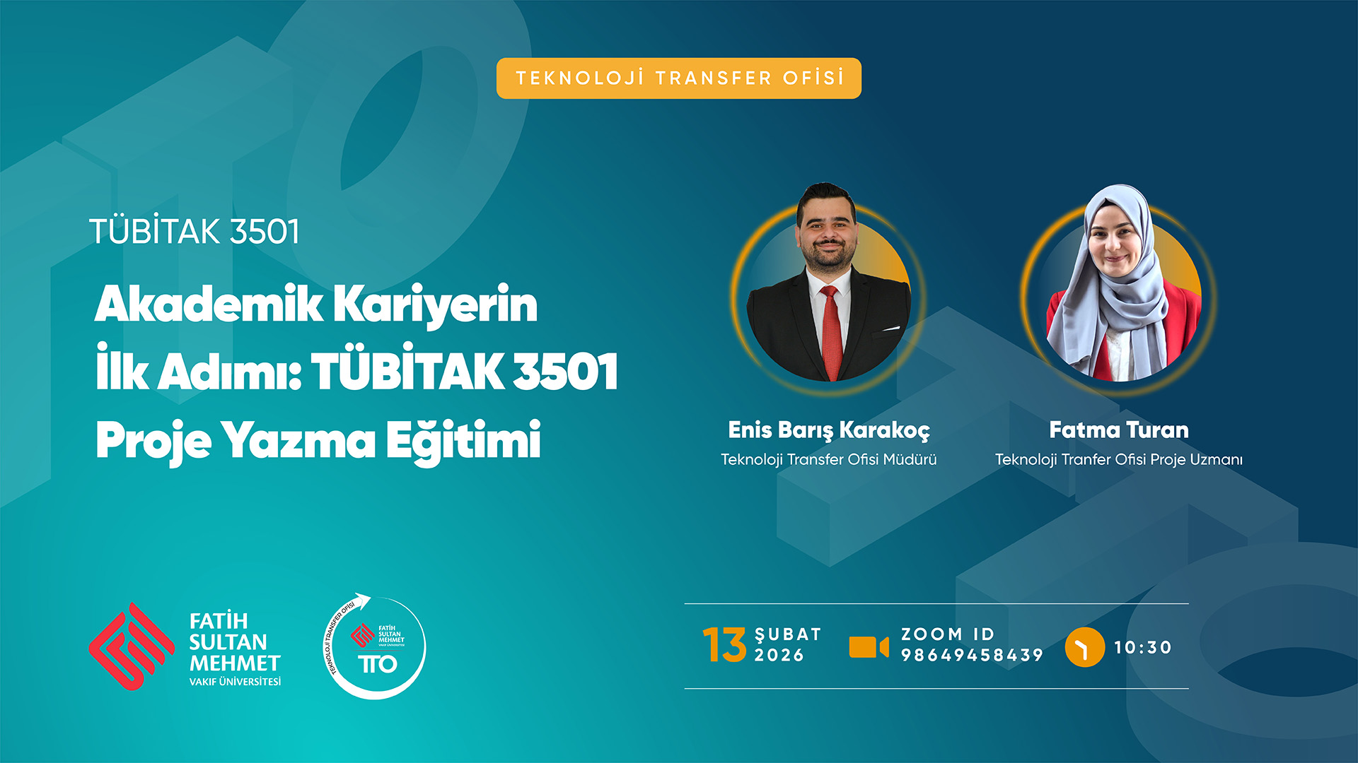 TÜBİTAK 3501 eğitimi
