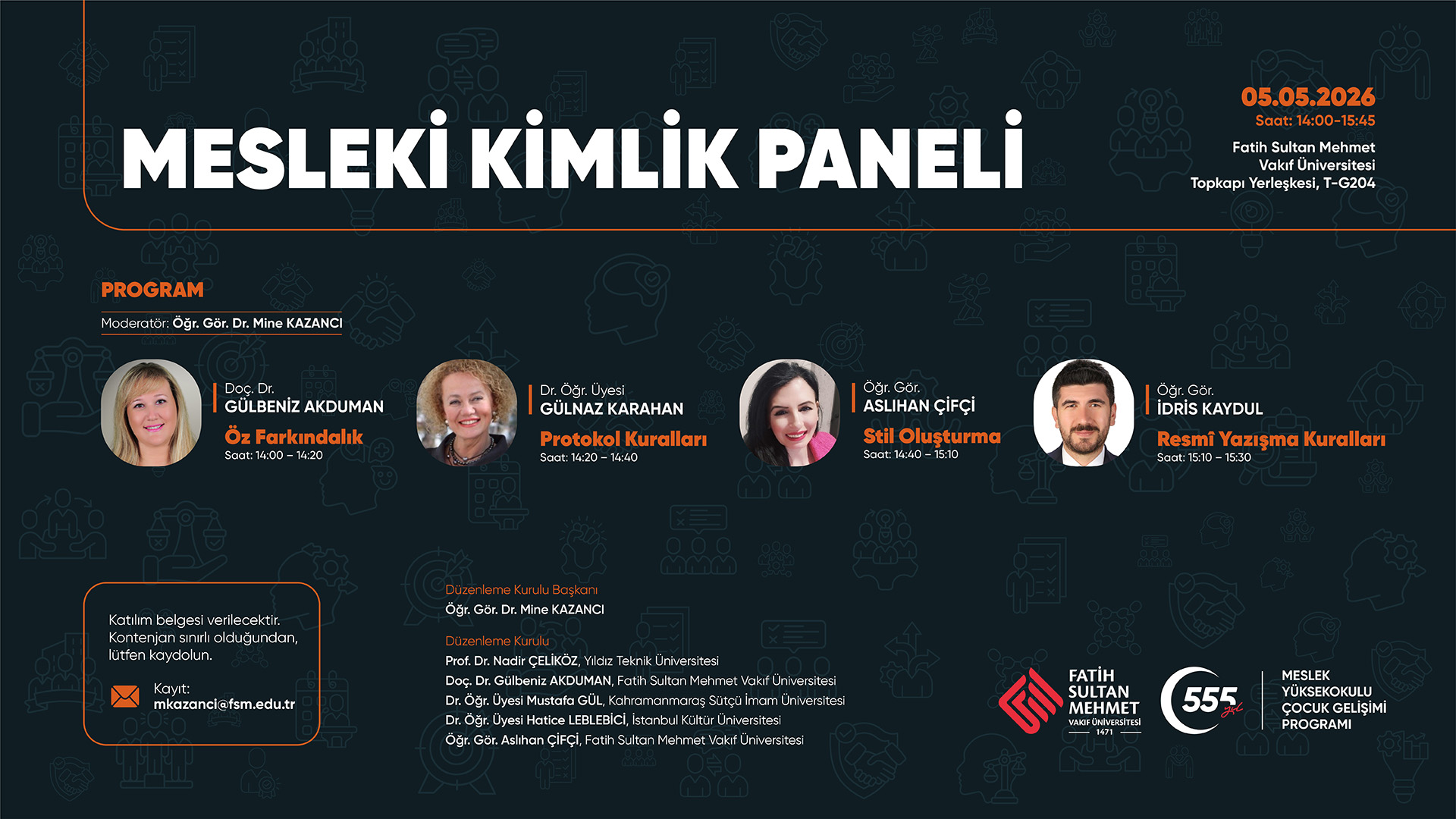 Mesleki Kimlik Paneli