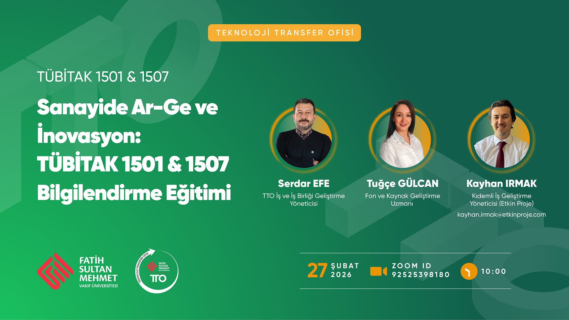 TTO TÜBİTAK Eğitim 3