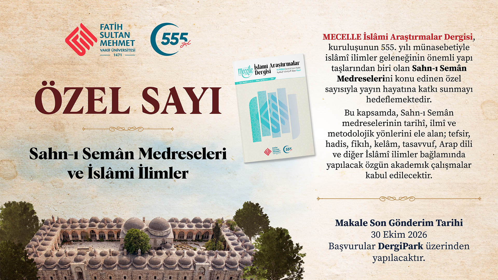 Mecelle Dergisi Özel Sayı