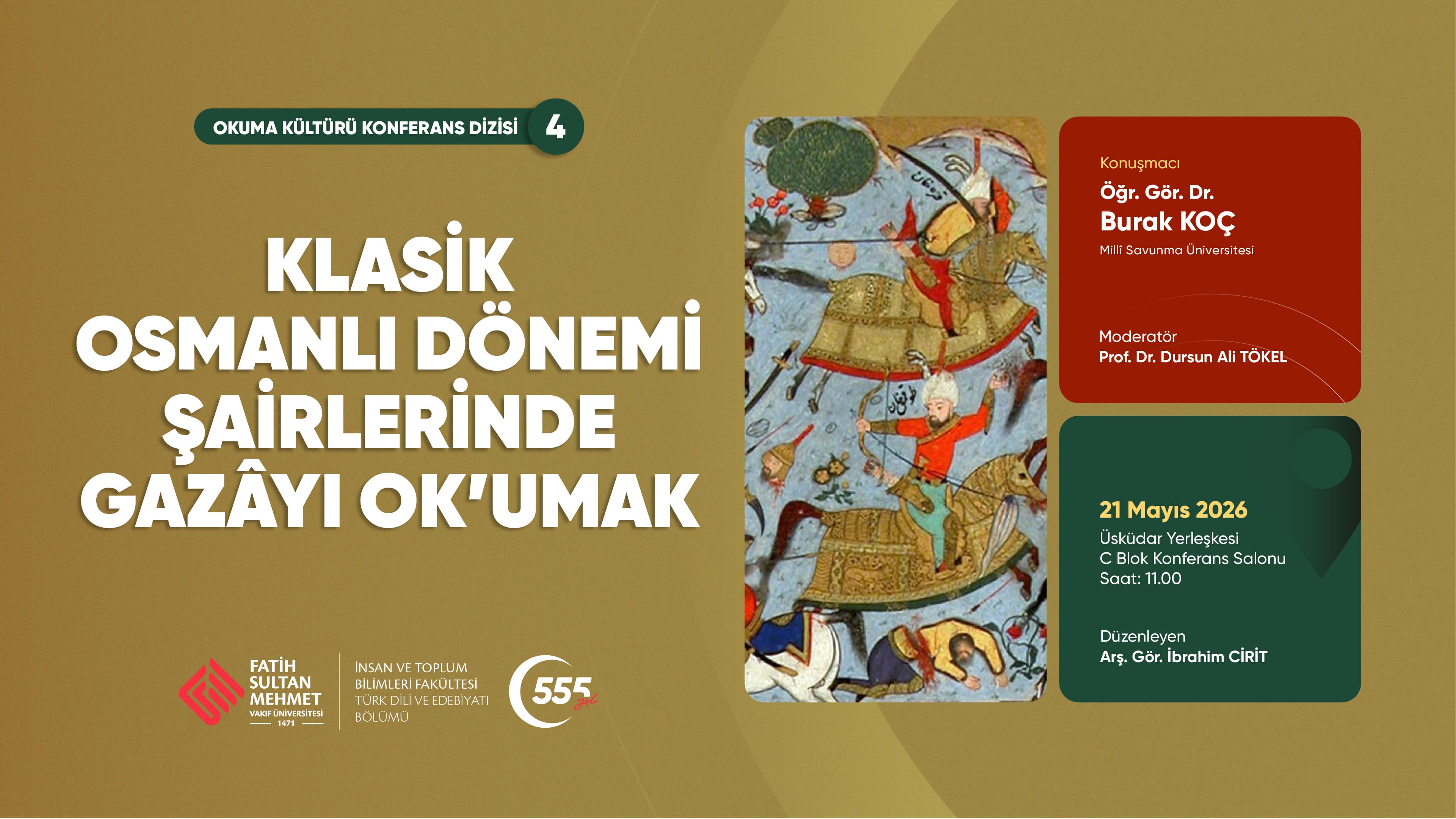 Klasik Osmanlı Dönemi Şairlerinde Gazâyı Ok'umak