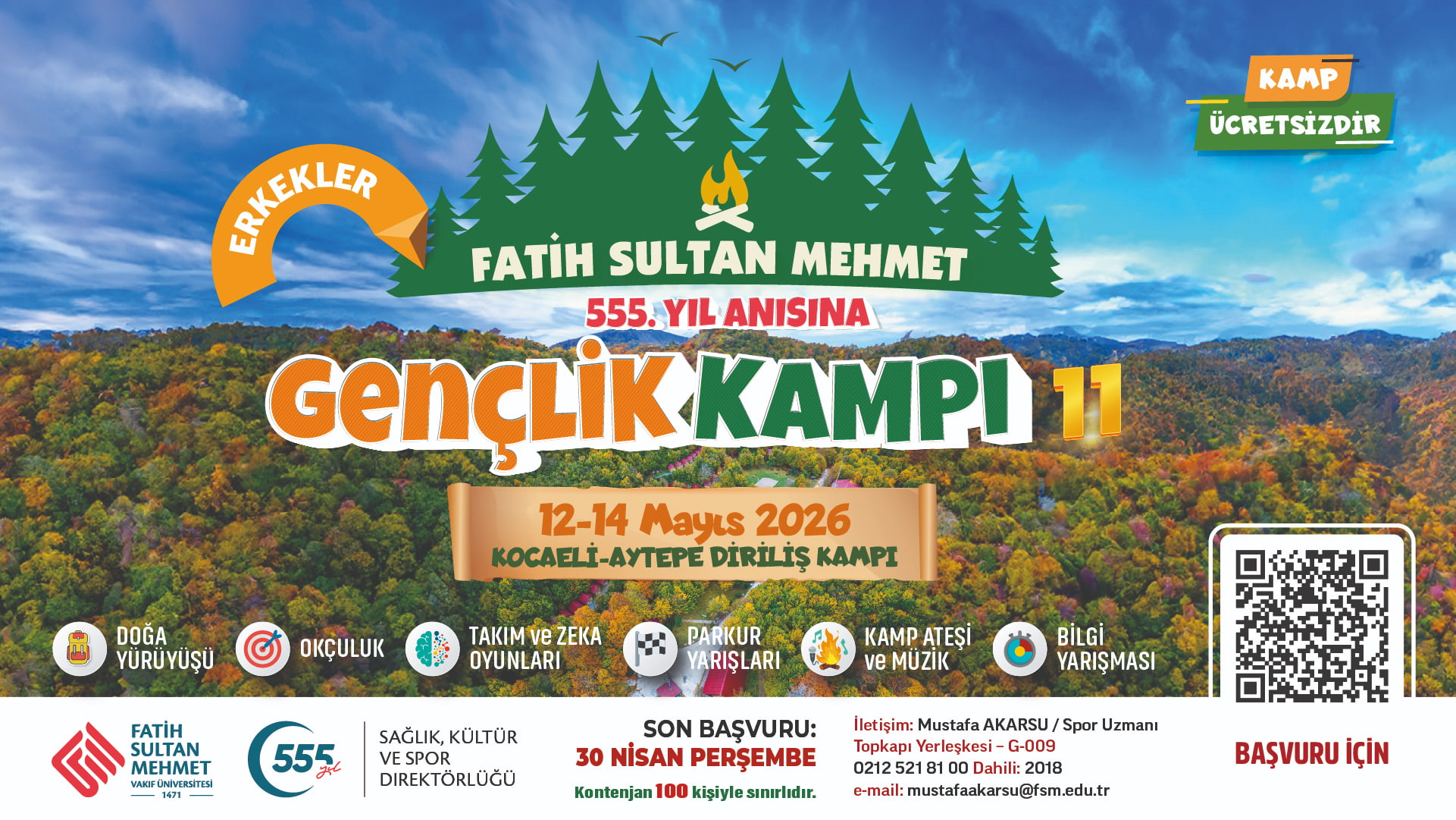 KAMP BAŞVURUSU ERKEK