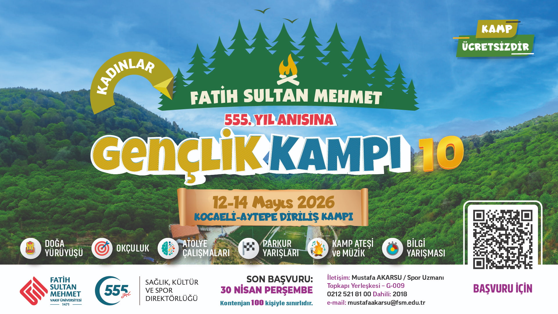 KAMP BAŞVURUSU KADIN