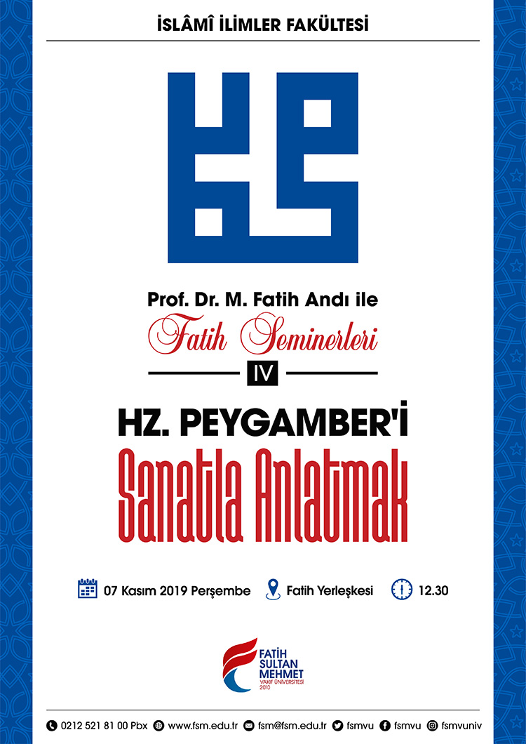 Prof. Dr. M. Fatih Andı ile Fatih Seminerleri IV