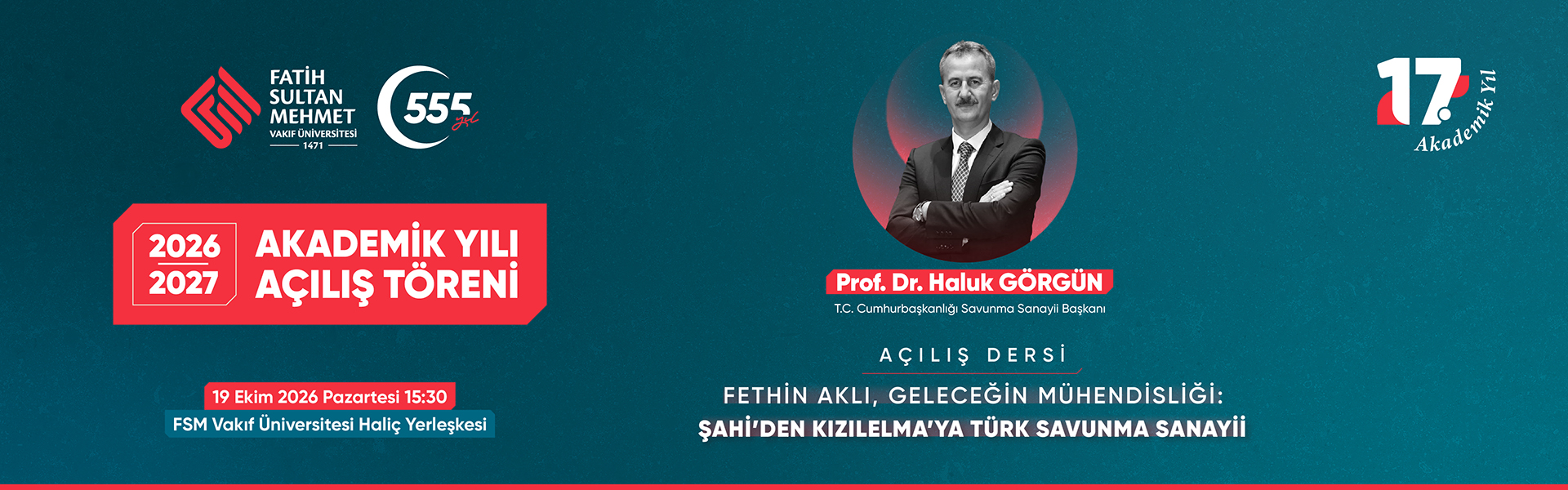 2026-2027 Akademik Açılış Töreni
