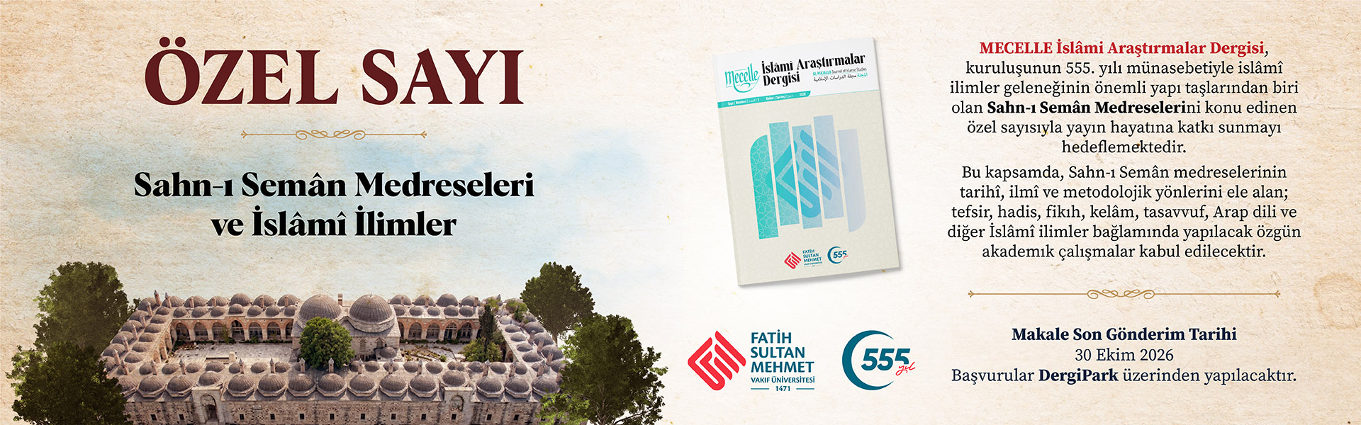 Mecelle Dergisi Özel Sayı