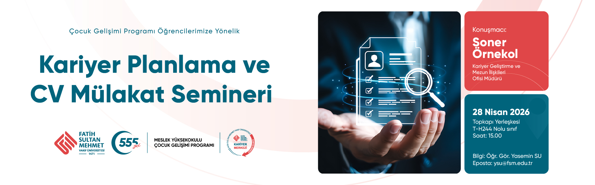 Fatih Sultan Mehmet Vakıf Üniversitesi Çocuk Gelişimi Programı