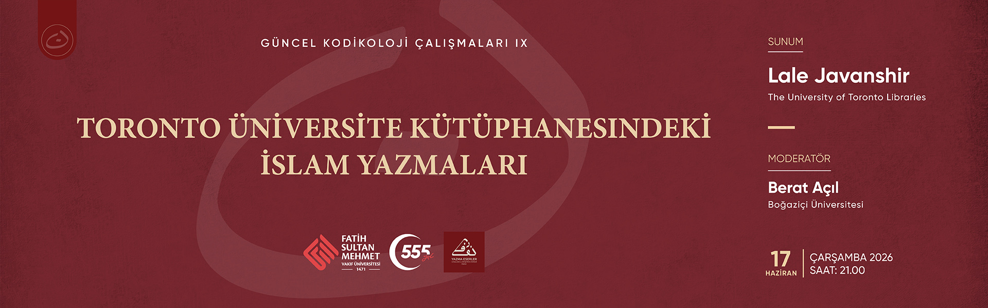 Güncel Kodikoloji Çalışmaları IX