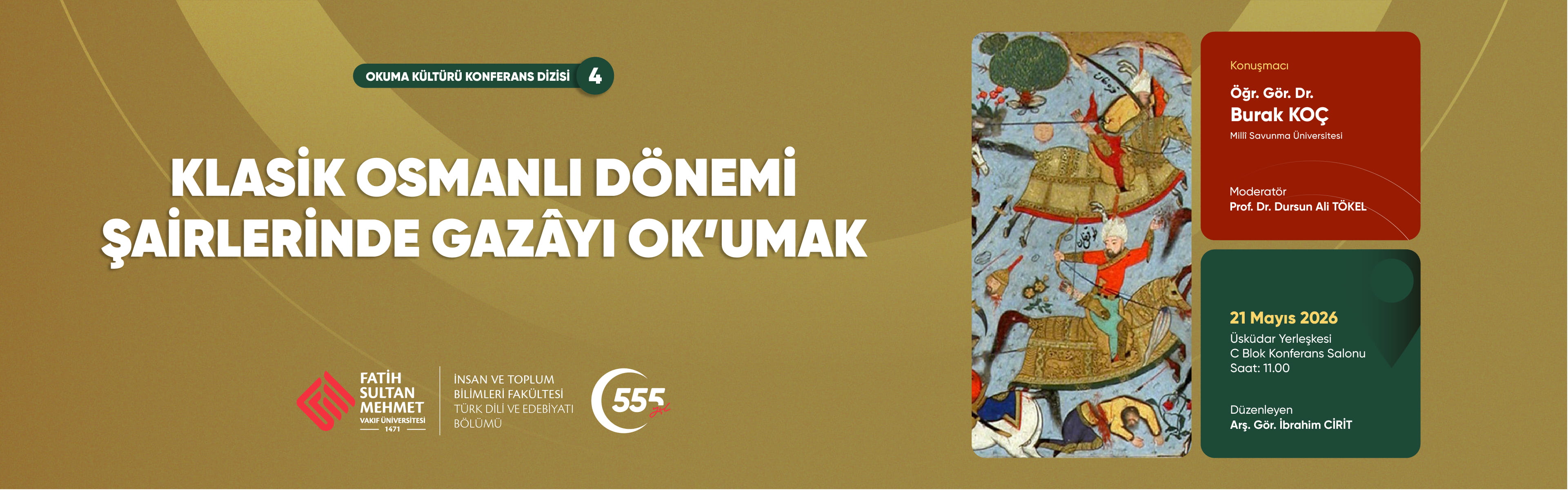 Klasik Osmanlı Dönemi Şairlerinde Gazâyı Ok'umak