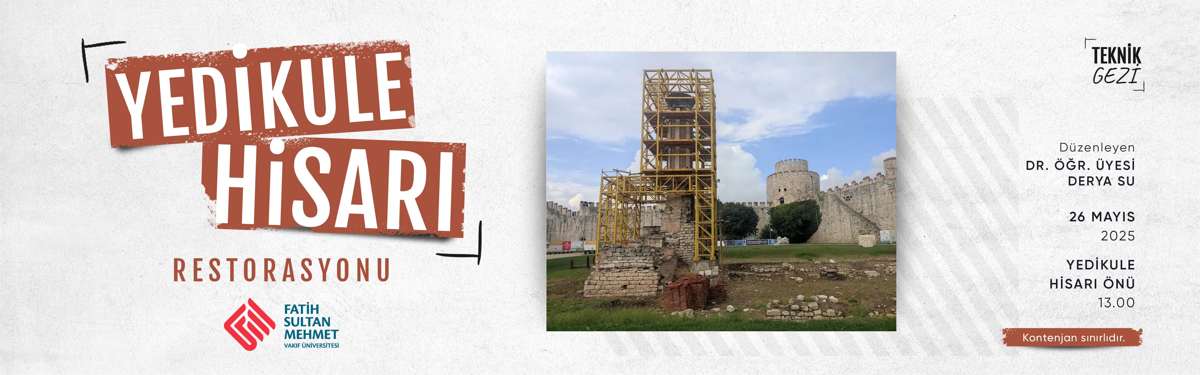 Yedikule Hisarı Restorasyonu