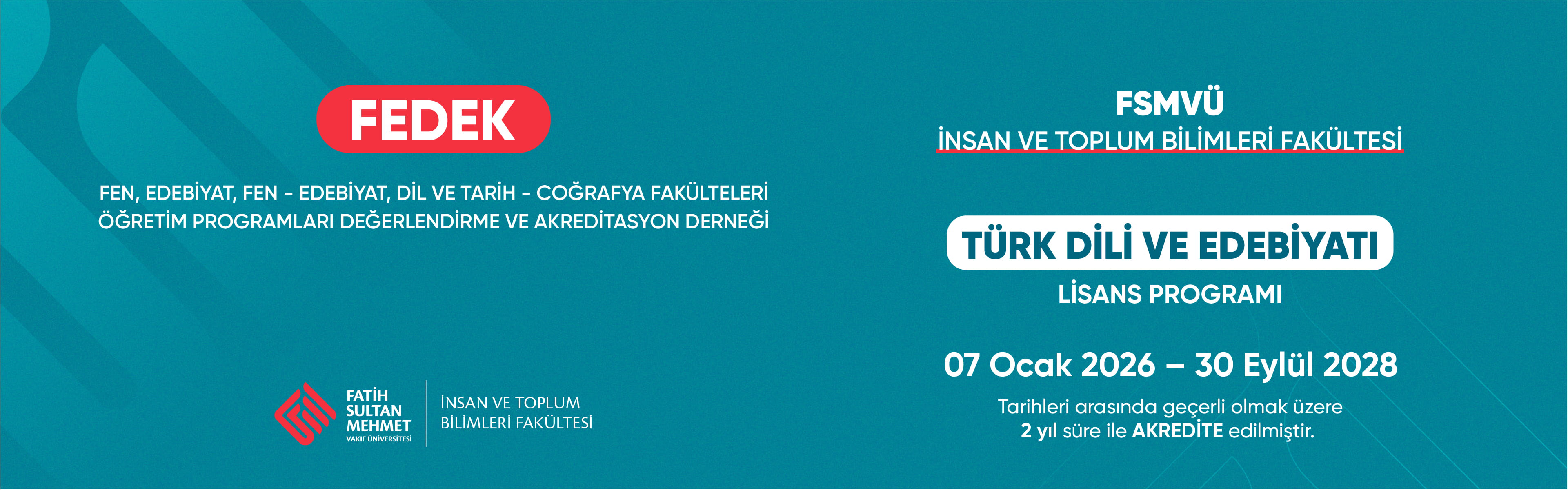 FEDEK Akreditasyon Başvuru Sonucu