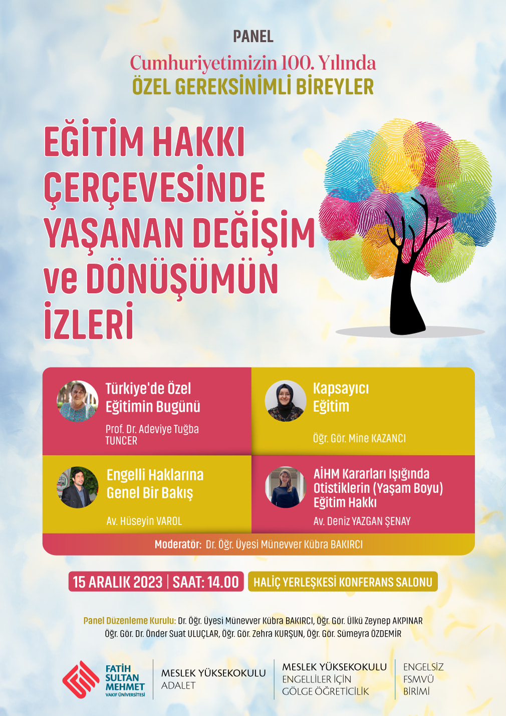 Cumhuriyetimizin 100. Yılında Özel Gereksinimli Bireyler Paneli