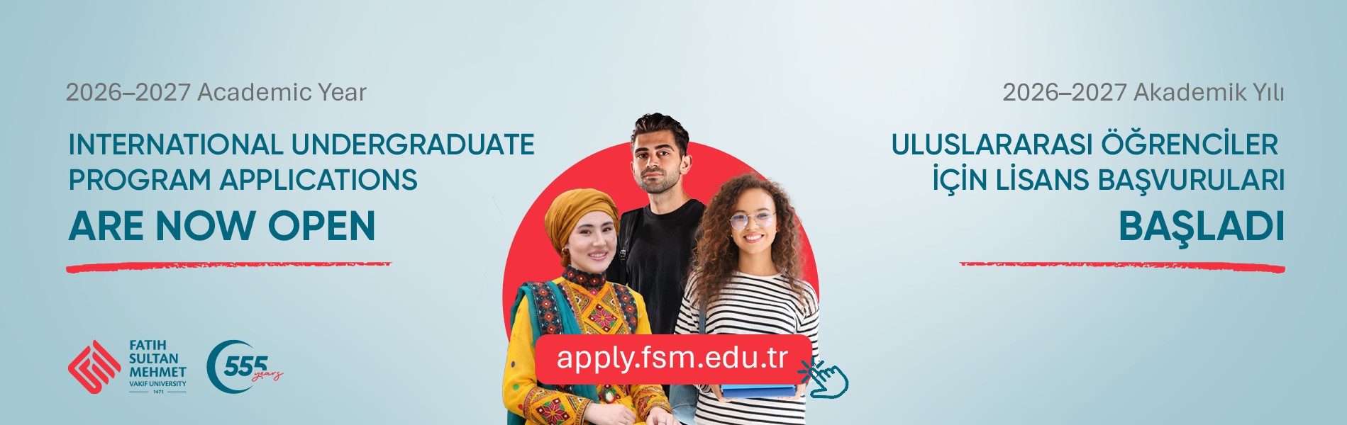 Uluslararası öğrenciler için lisans Başvurları Başladı